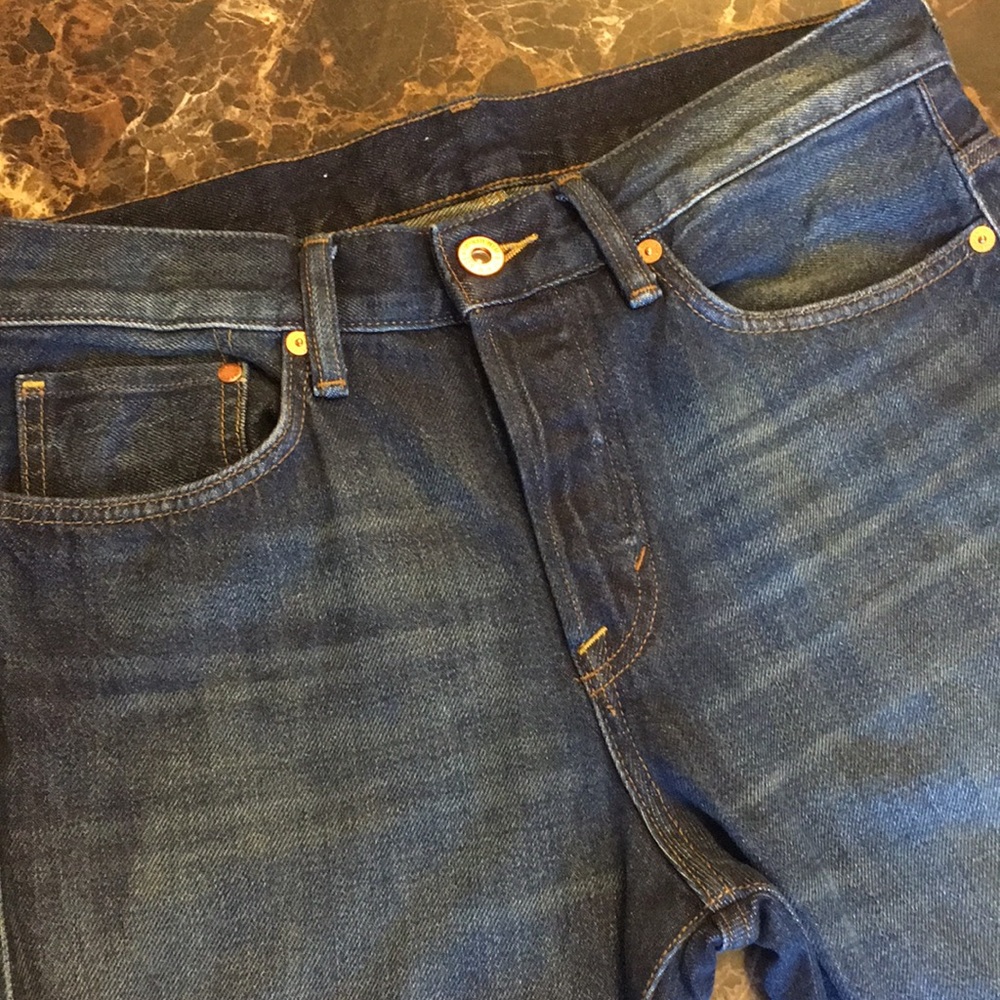 &Denim for H&M Blue Straight Jeans 30